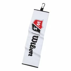 Wilson Staff Tri-Fold Towel - White