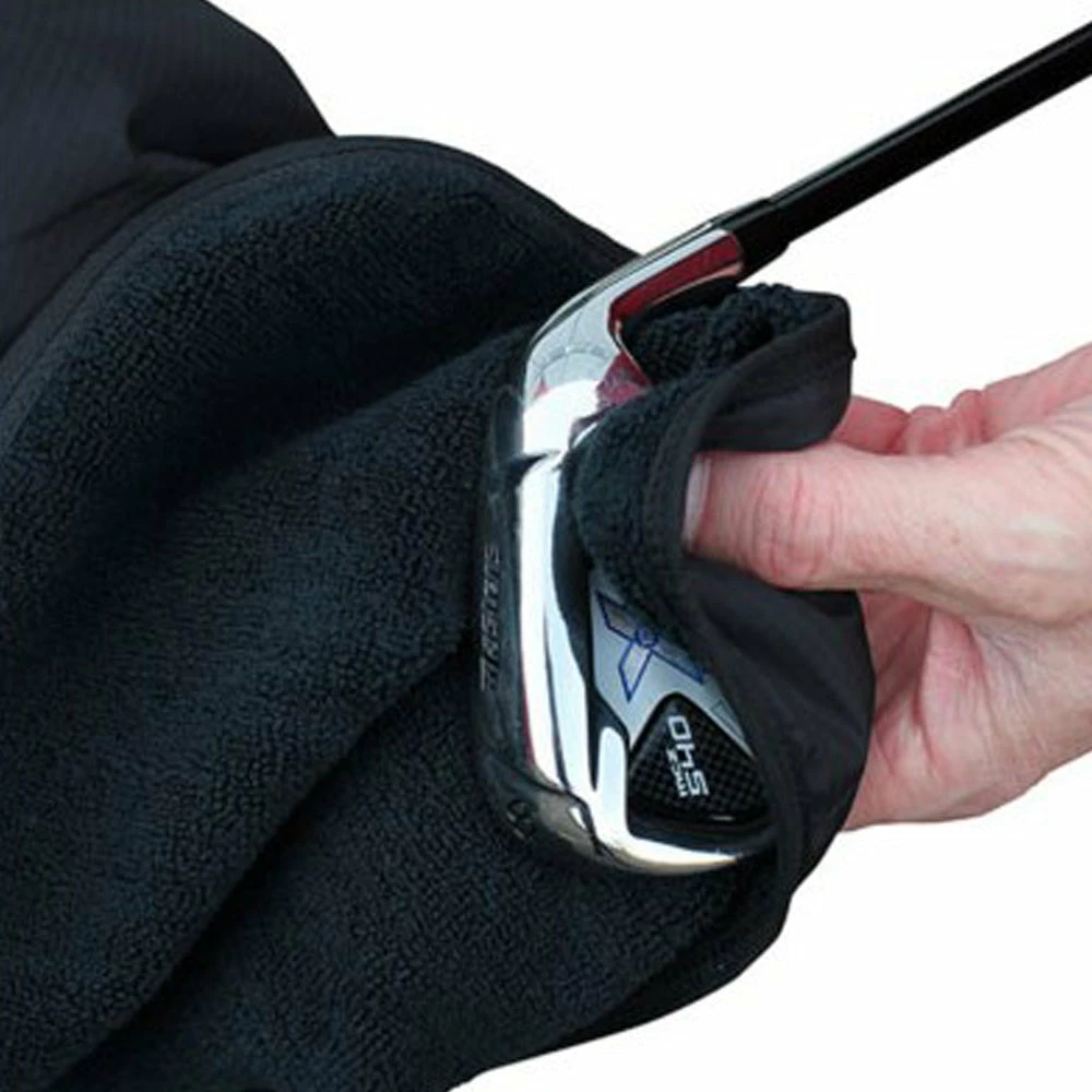 Tourdri 2in1 W/P Bag Hood & Towel - Black - Image 2