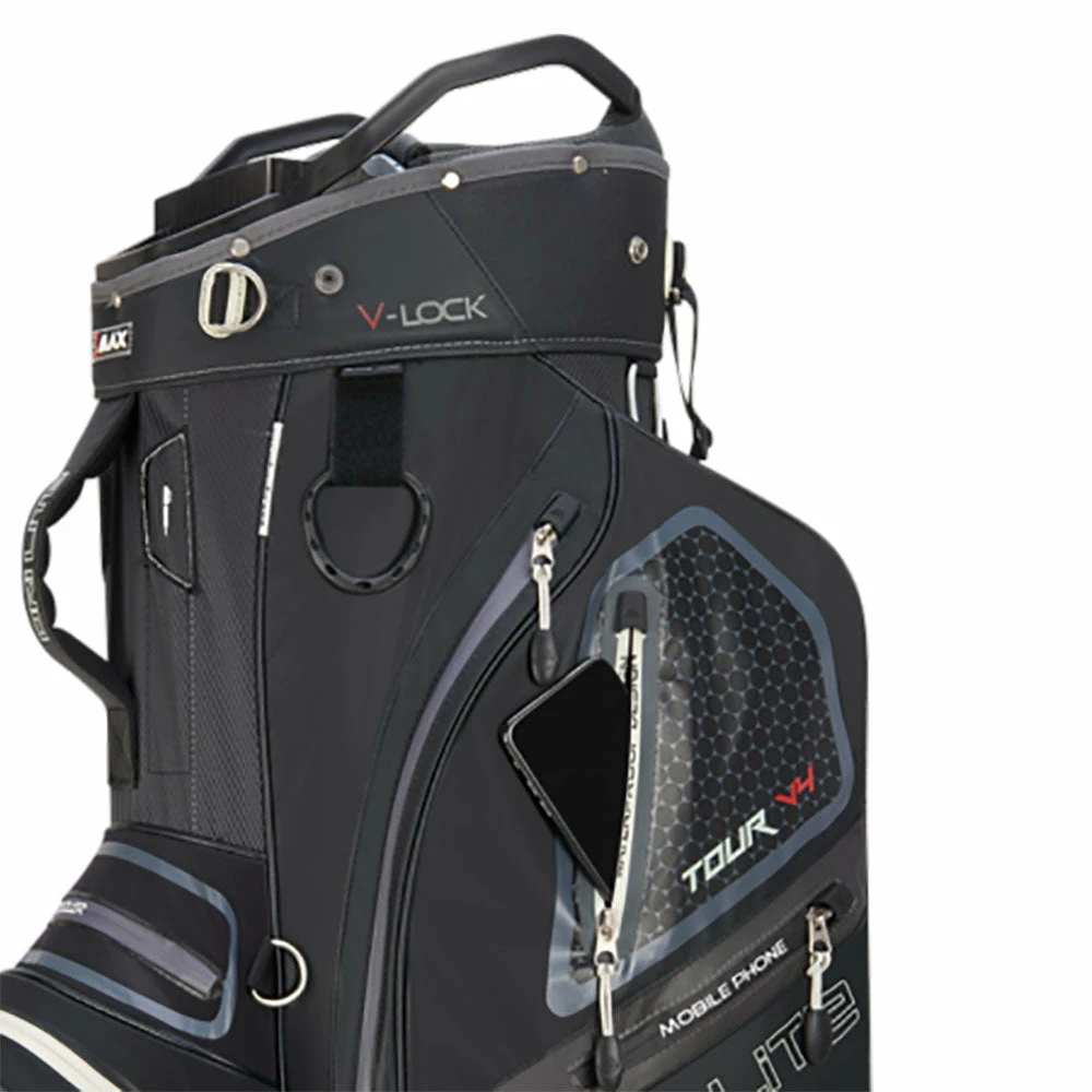 Big Max Dri Lite V-4 Cart Bag - Black - Image 5