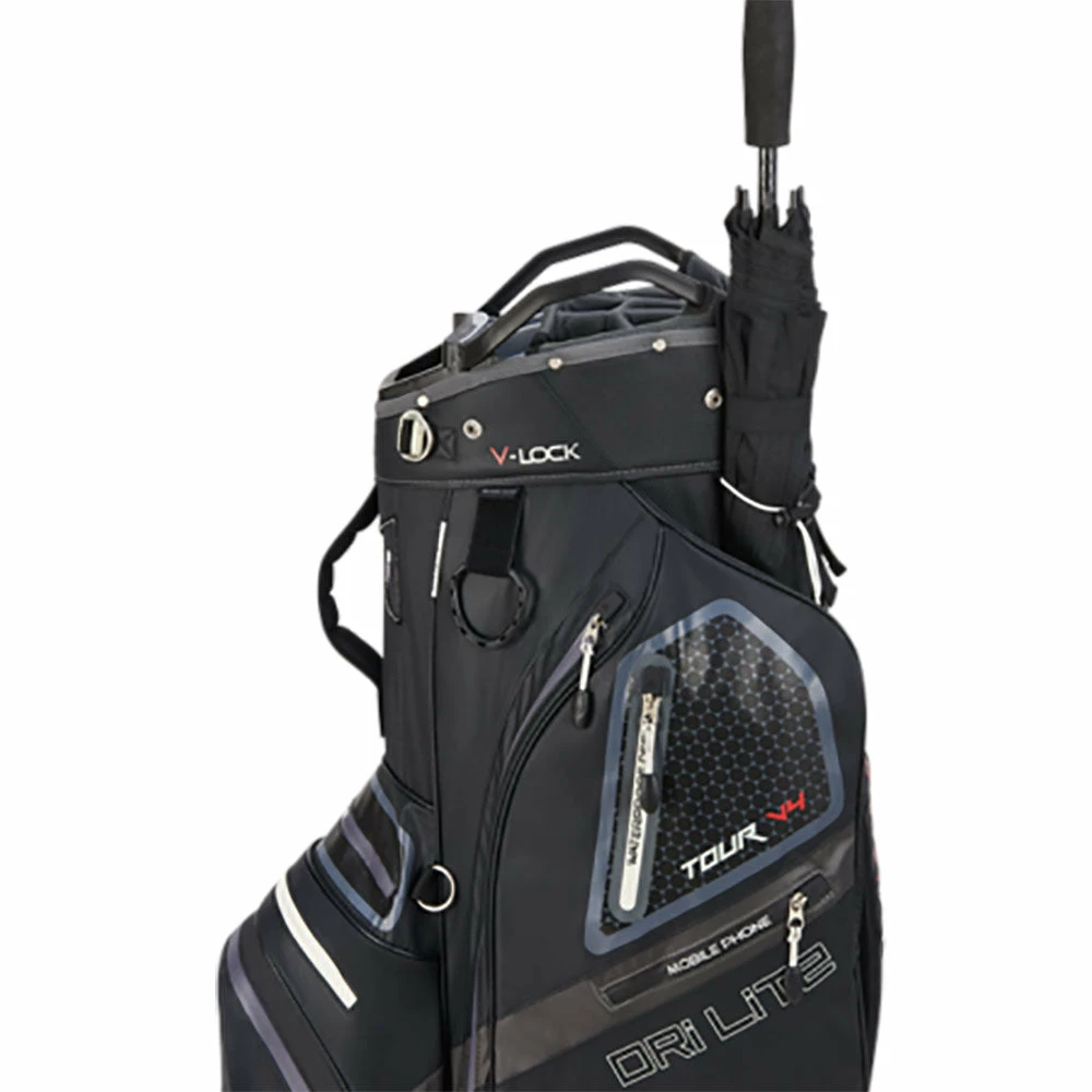 Big Max Dri Lite V-4 Cart Bag - Black - Image 7
