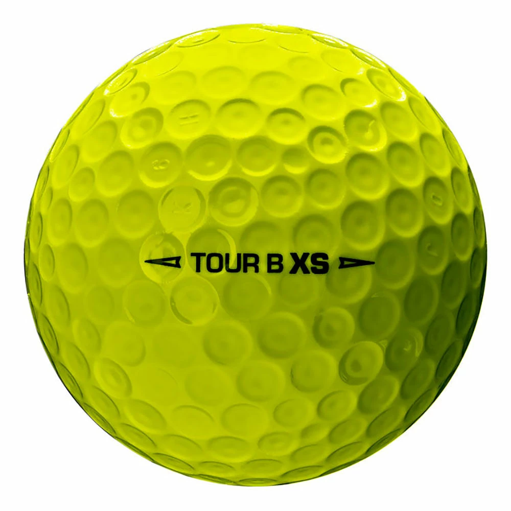 Bridgestone Tour B XS Golf Balls - Yellow - 12 Pack - Image 3