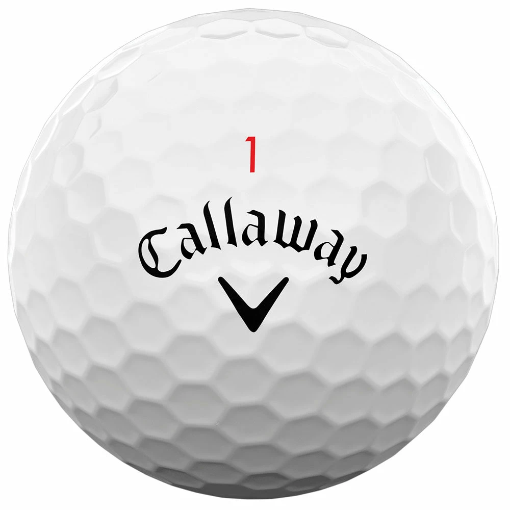 Callaway Chrome Soft X LS Golf Balls - White - 12 Pack - Image 3
