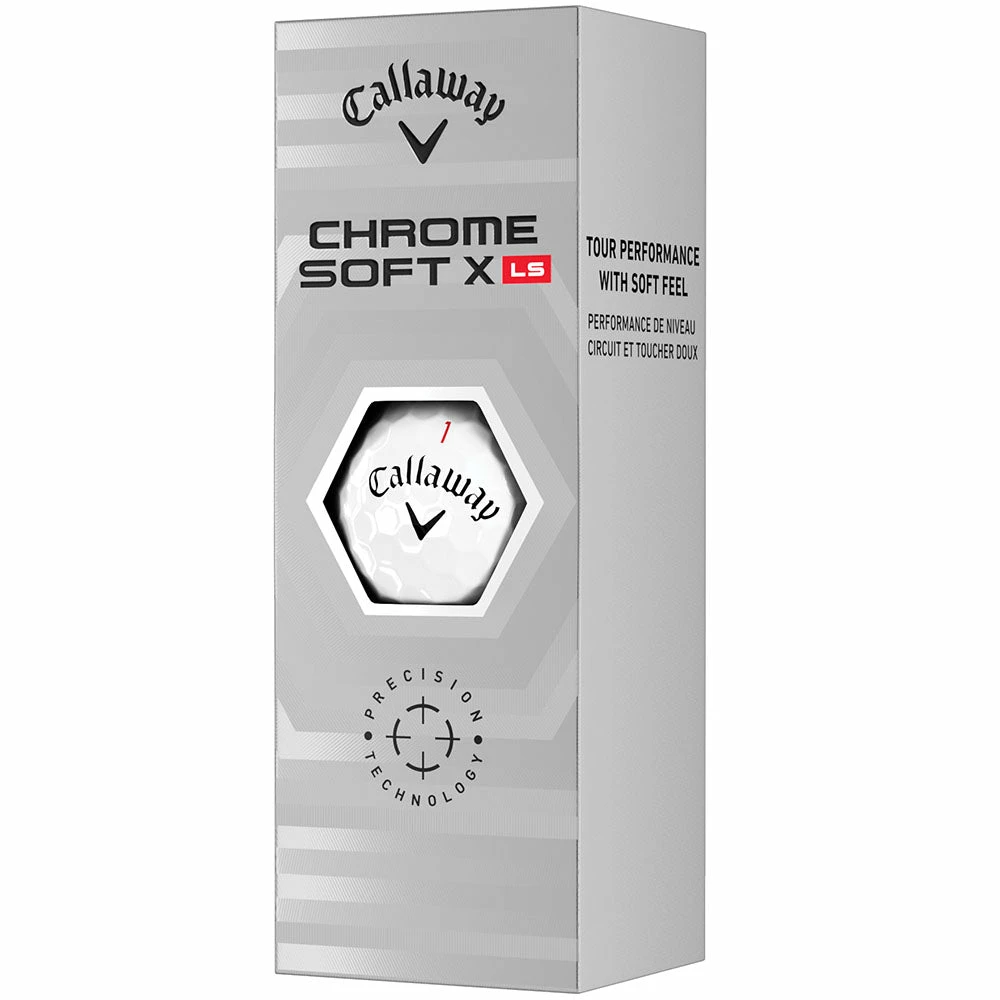 Callaway Chrome Soft X LS Golf Balls - White - 12 Pack - Image 5