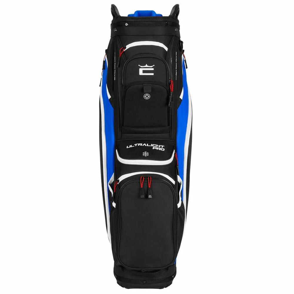 Cobra Ultralight Pro Cart Bag - Puma Black/Electric Blue - Image 4