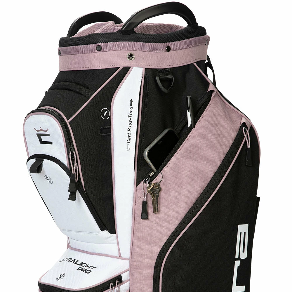 Cobra Ultralight Pro Cart Bag - Elderberry/Black - Image 4