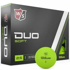 Wilson Staff Duo Soft Golf Balls - Green - 12 Pack