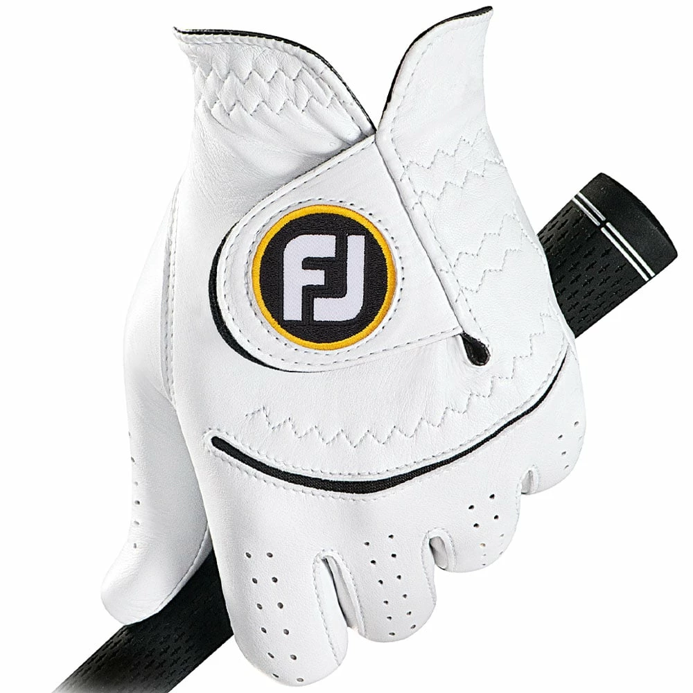 FootJoy StaSof Glove - Pearl/Black - Image 3