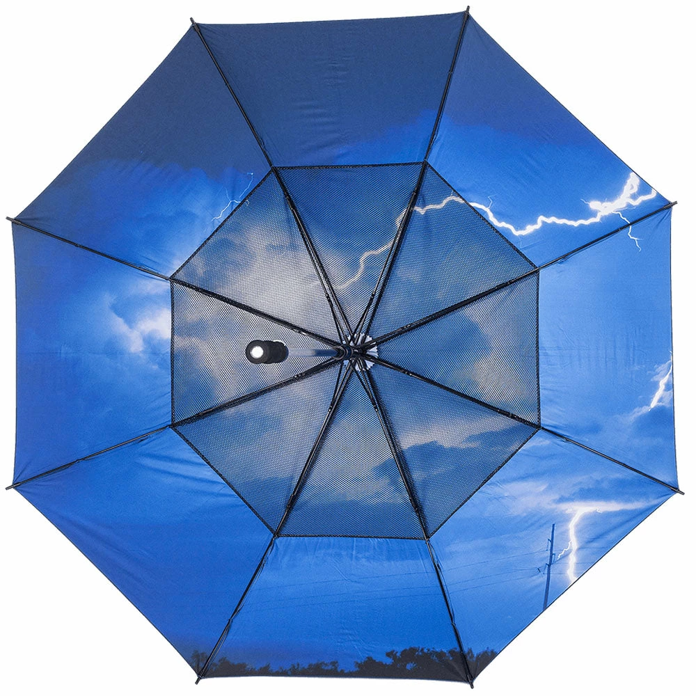 Galvin Green Tod Umbrella - Navy/Print - Image 2