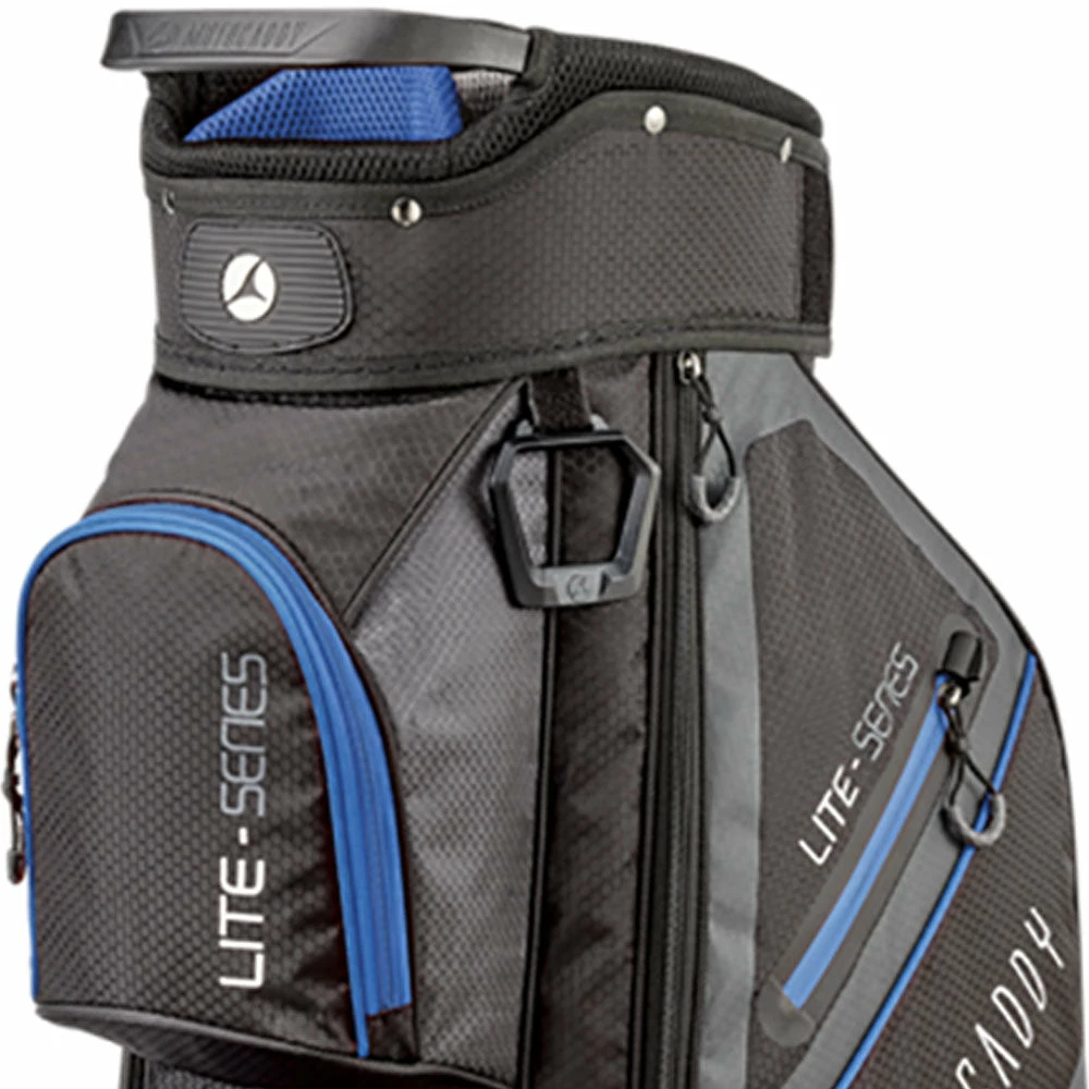 Motocaddy Lite Series Cart Bag - Black/Blue - Image 2