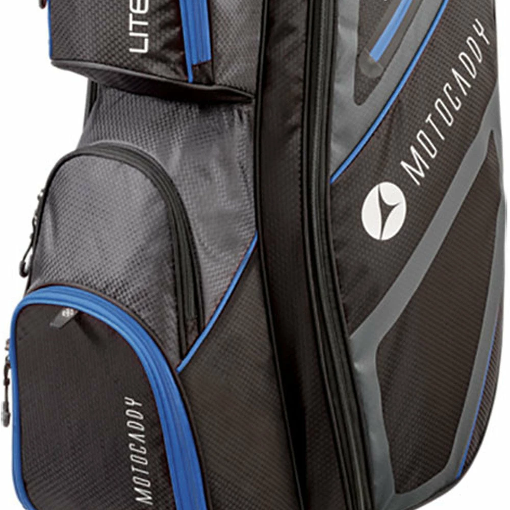 Motocaddy Lite Series Cart Bag - Black/Blue - Image 3