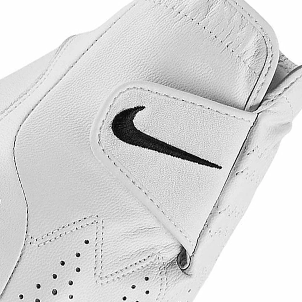 Nike Tour Classic IV Leather Glove - Pearl White/Black - Image 3