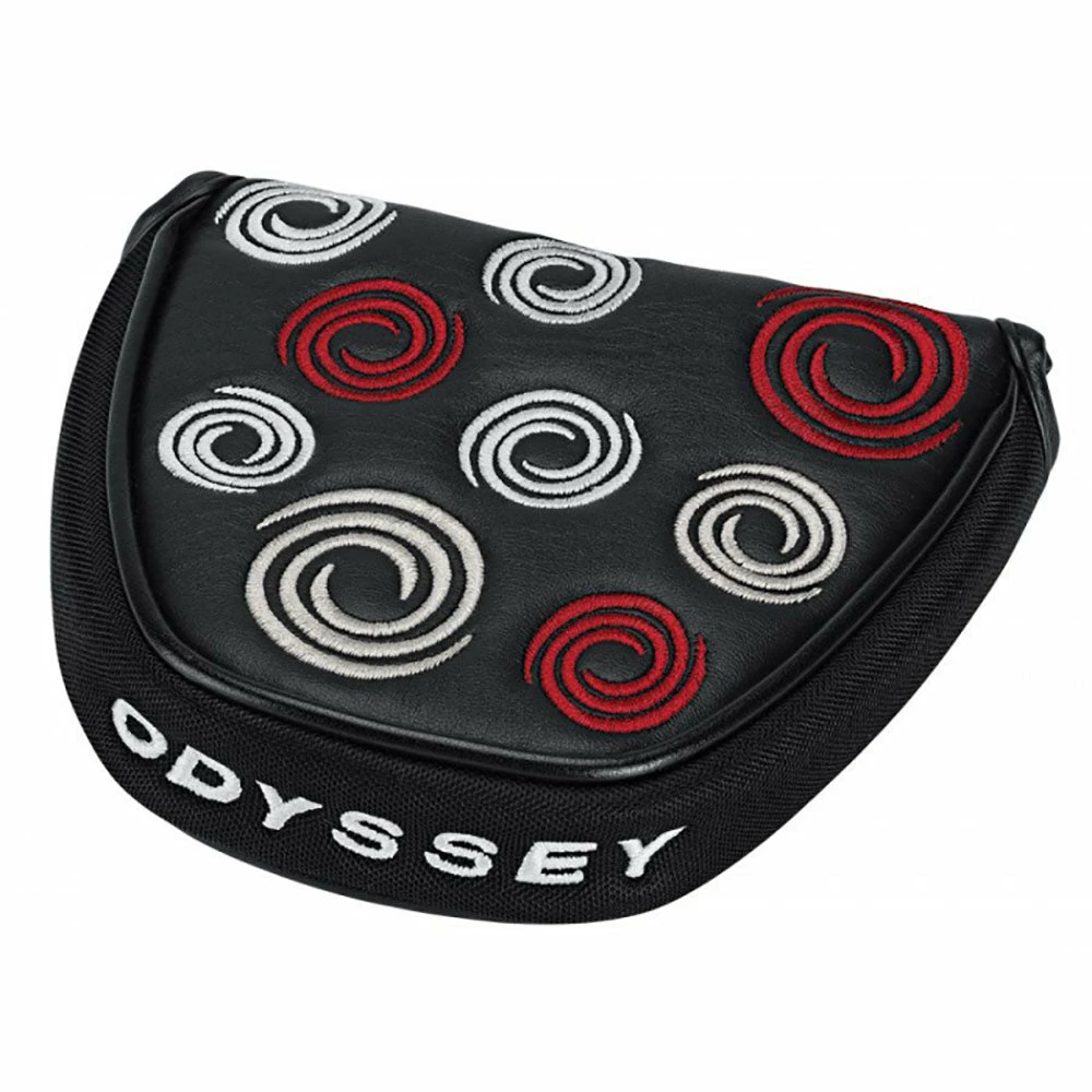 Odyssey Mallet Swirl Golf Putter Headcover - Black - Image 2