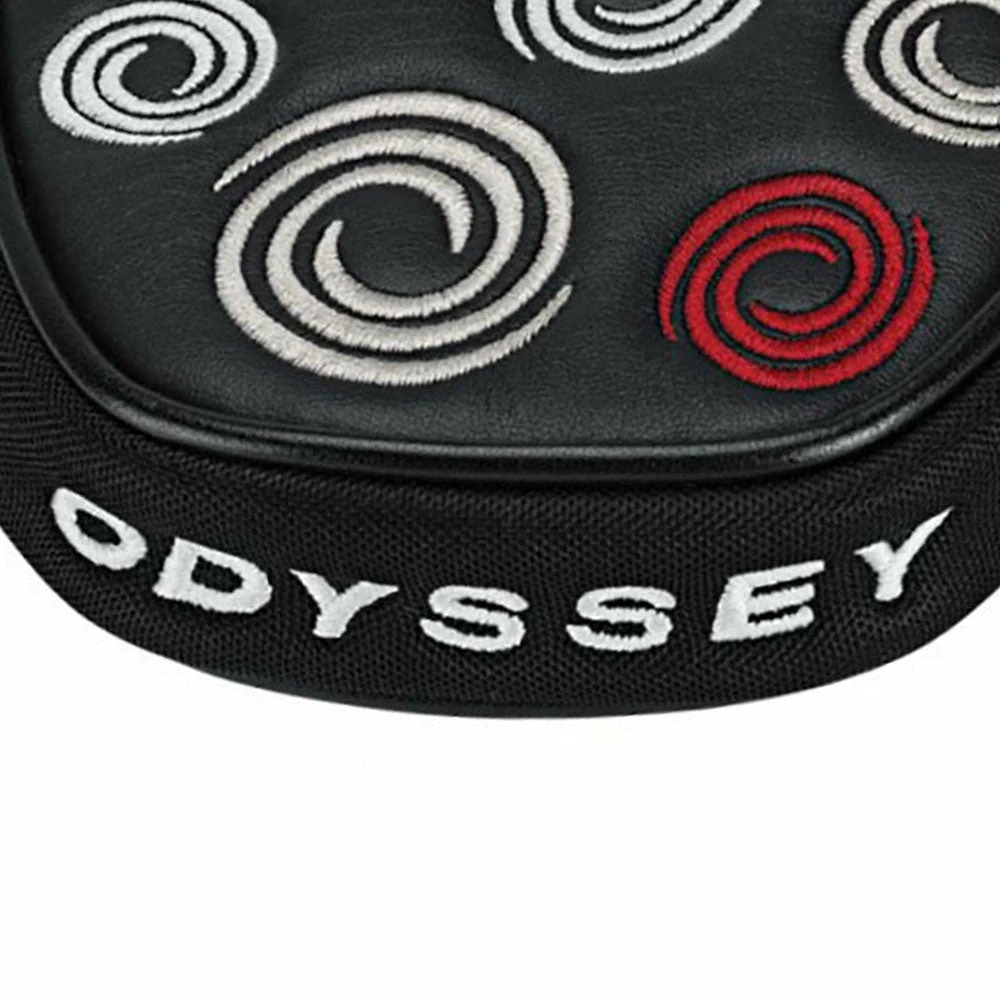 Odyssey Mallet Swirl Golf Putter Headcover - Black - Image 6