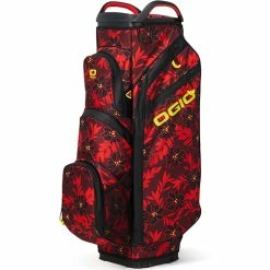 OGIO All Elements Silencer Cart Bag - Red Flower Party