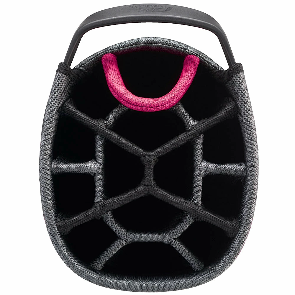 PowaKaddy Dri-Tech Cart Bag - Gun Metal/Hot Pink - Image 4