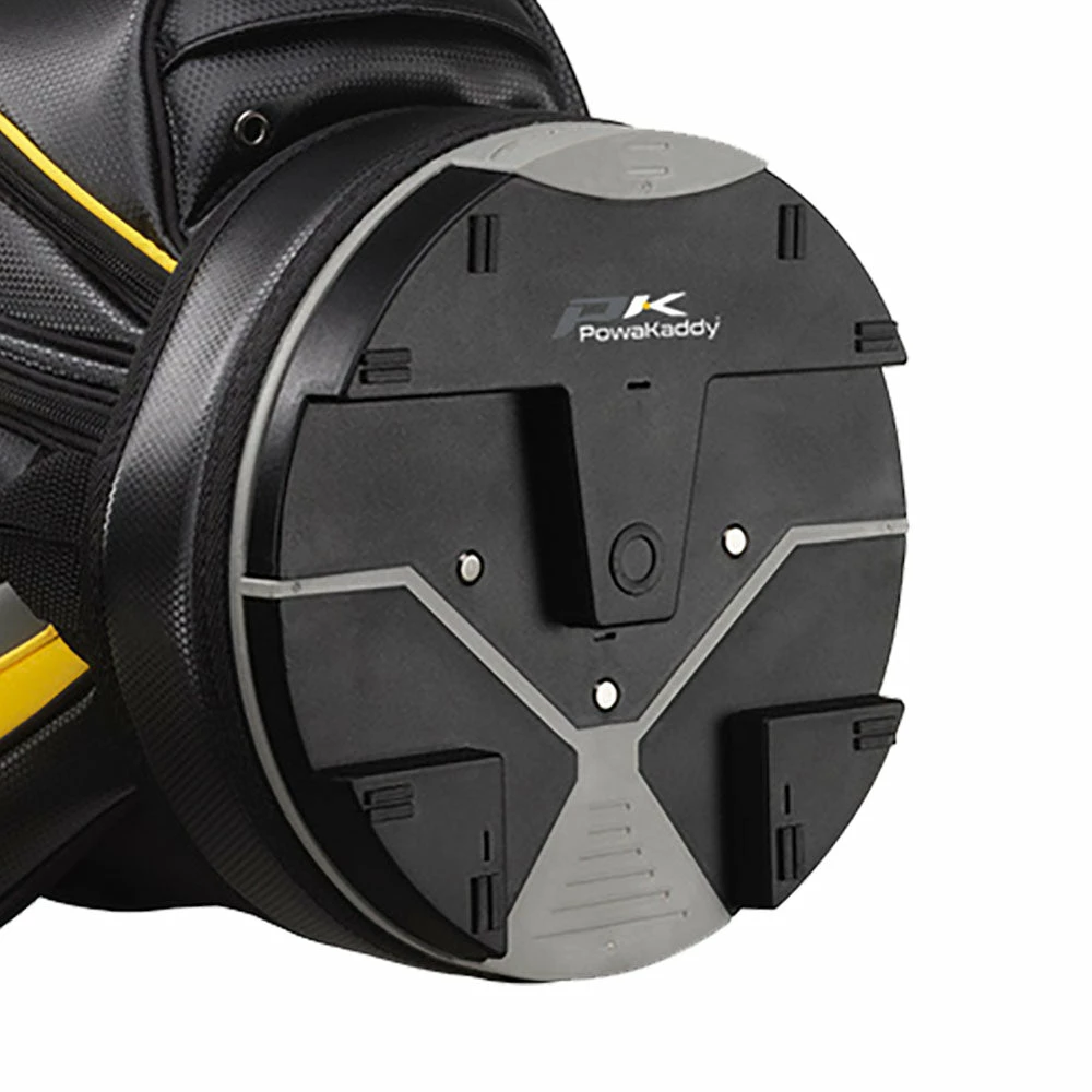 PowaKaddy Premium-Tech Cart Bag - Black/Gun Metal/Grey - Image 3