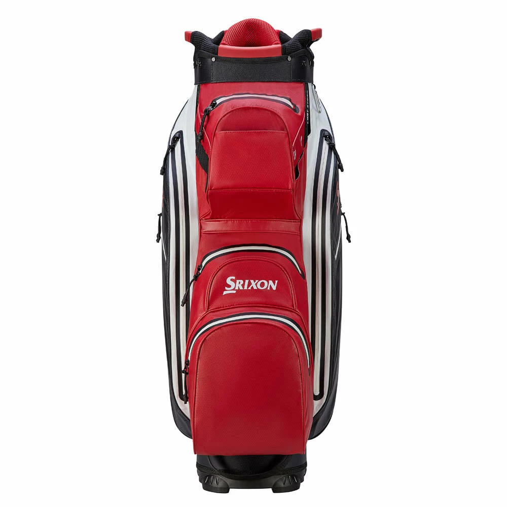 Srixon Waterproof Cart Bag - Red/ Black - Image 2