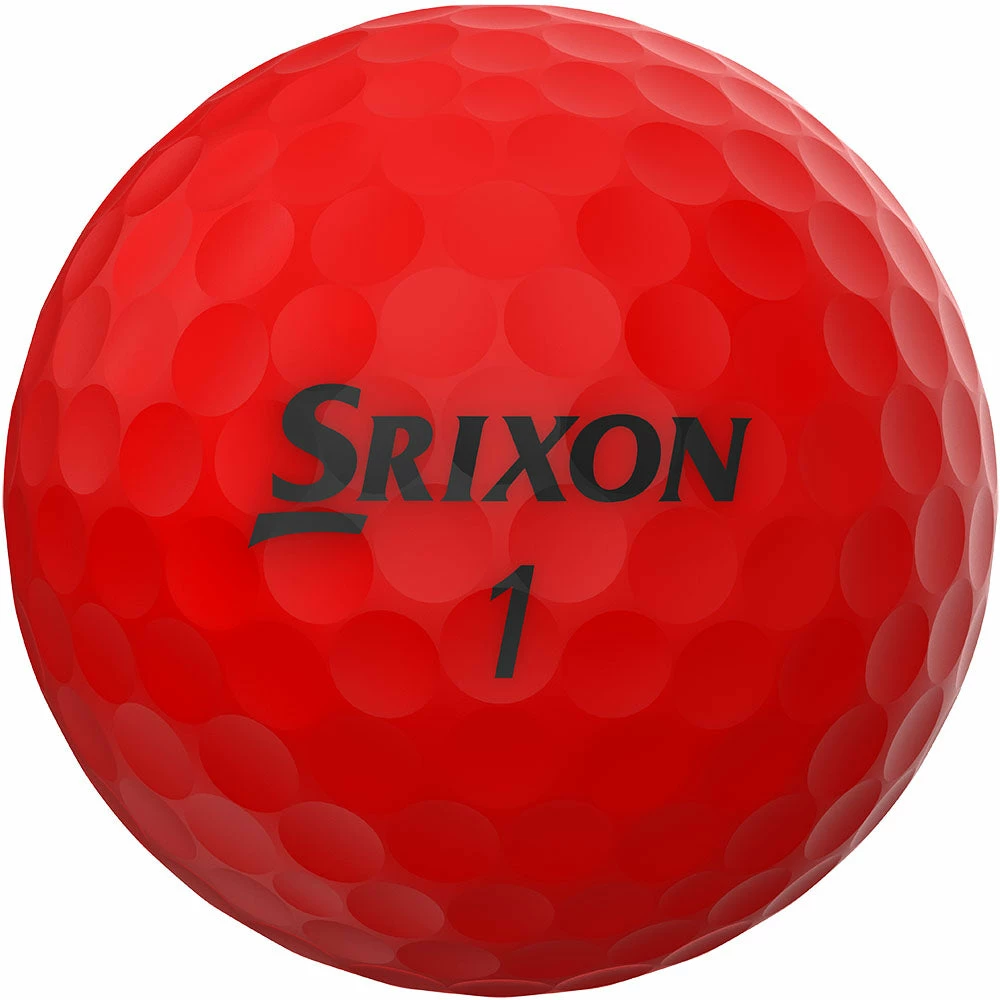 Srixon Soft Feel Golf Balls - Brite Red - 12 Pack - Image 2