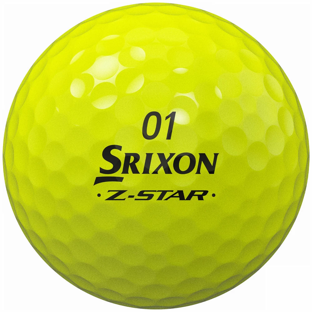Srixon Z-Star Divide Golf Balls - White/Yellow - 12 Pack - Image 4