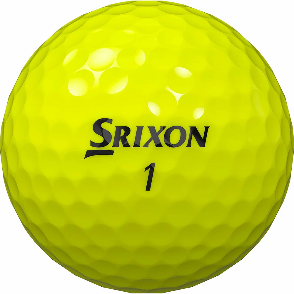 Srixon Z-Star Golf Balls - Yellow - 12 Pack - Image 2