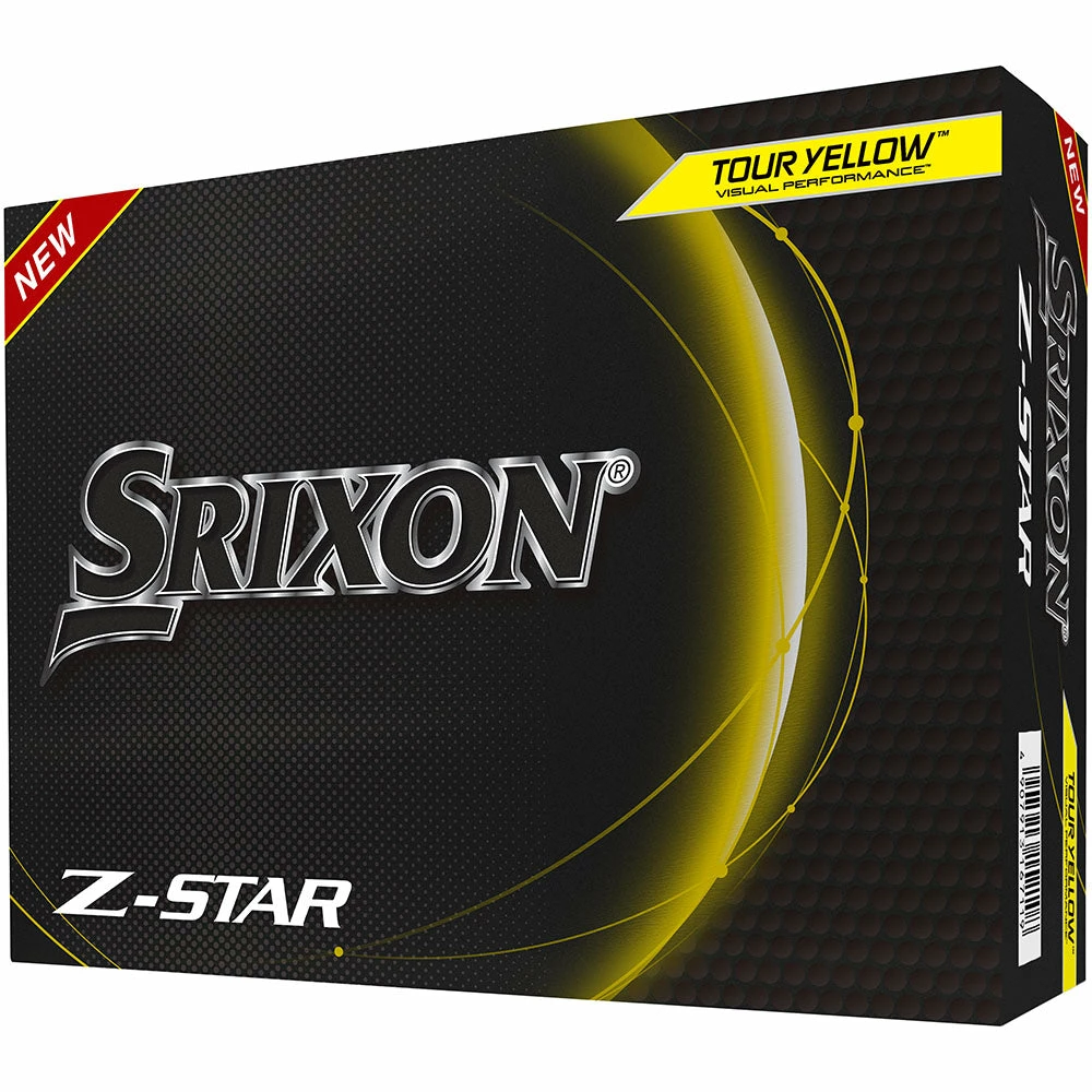 Srixon Z-Star Golf Balls - Yellow - 12 Pack - Image 4
