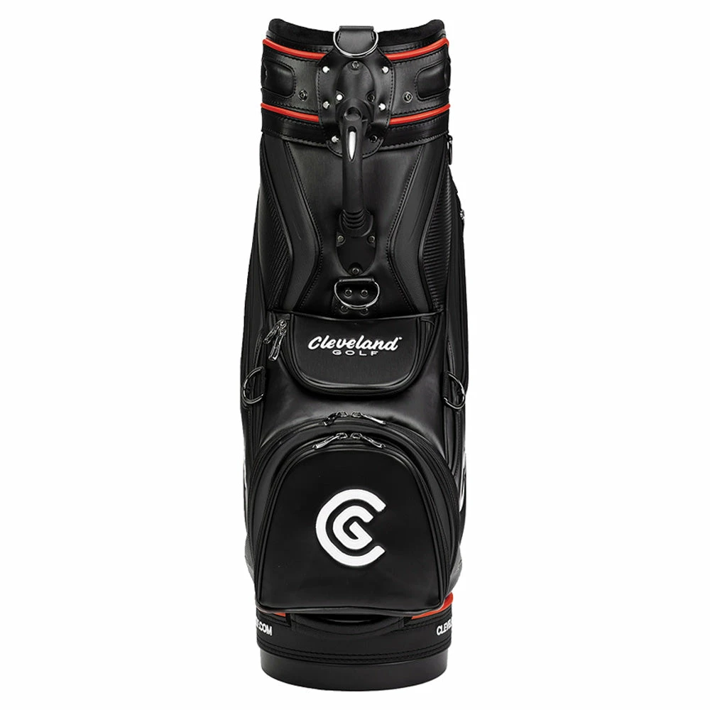Cleveland Golf CG Staff Bag - Black/Red/White - Image 2