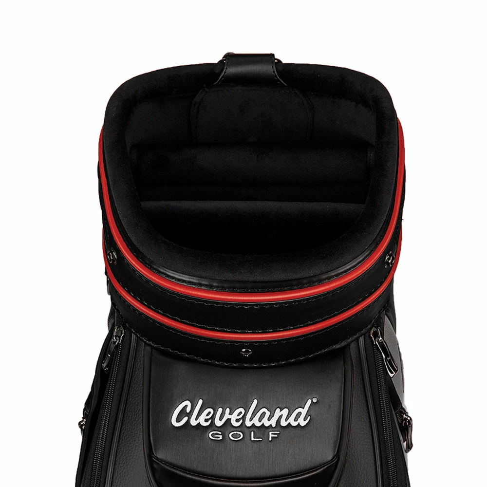 Cleveland Golf CG Staff Bag - Black/Red/White - Image 3