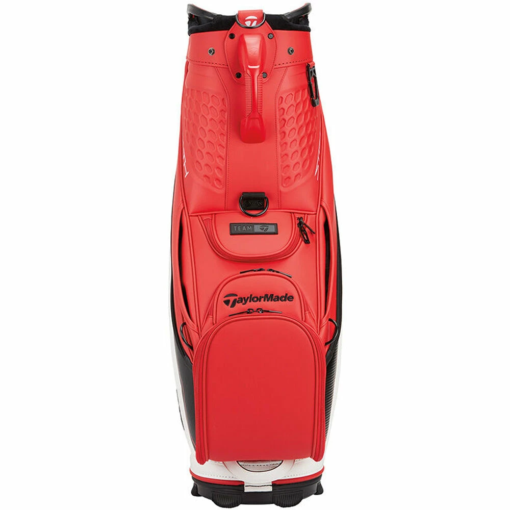 TaylorMade Tour Cart Bag - Red/White/Black - Image 4