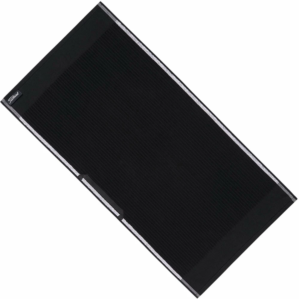 Titleist Shamrock Edition Players Terry Towel - Black/Green - Image 2