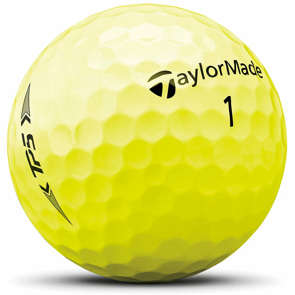 TaylorMade TP5 Golf Balls - Yellow - 12 Pack - Image 2