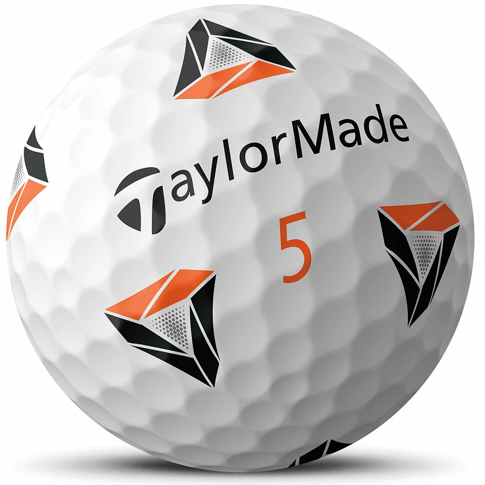 TaylorMade TP5x Pix 2.0 Golf Balls - White - 12 Pack - Image 2