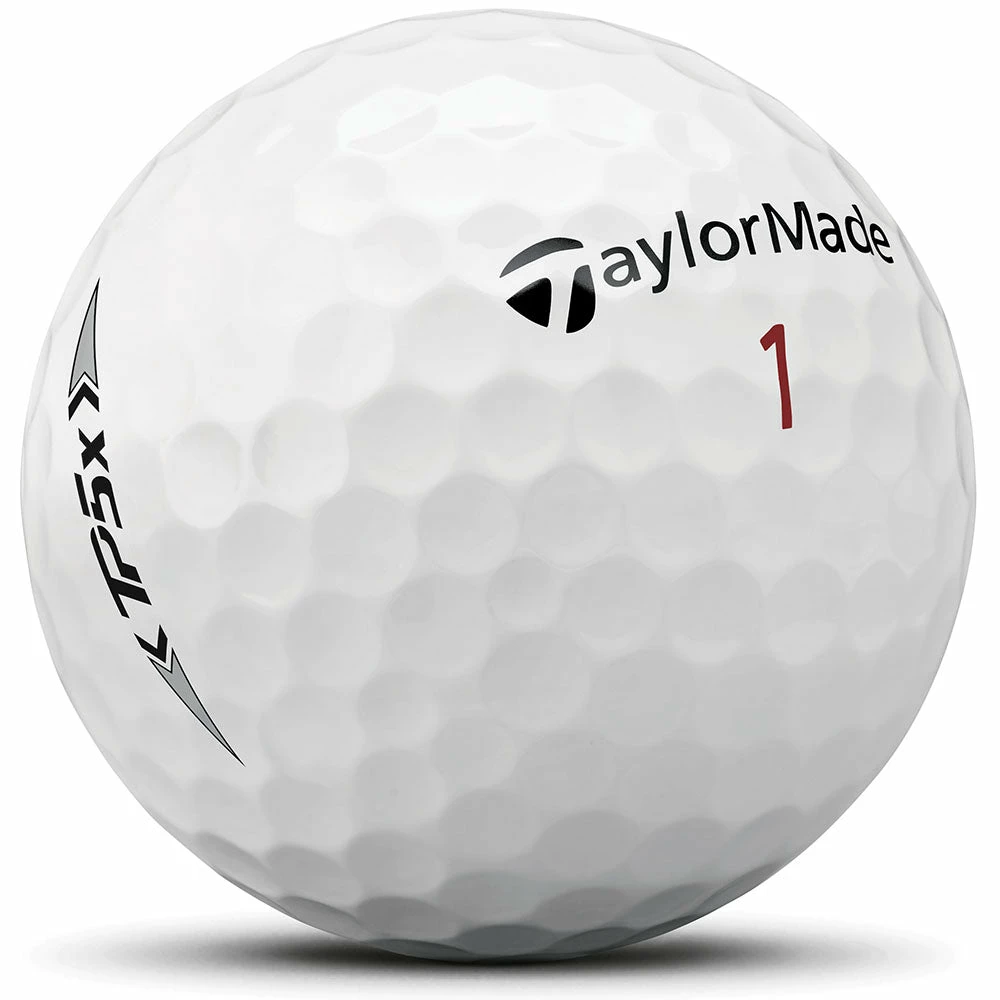TaylorMade TP5x Golf Balls - White - 12 Pack - Image 2