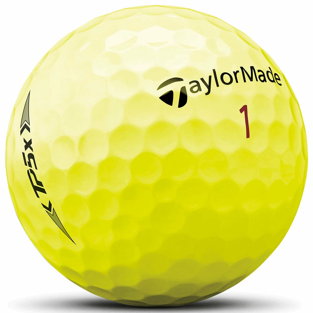 TaylorMade TP5x Golf Balls - Yellow - 12 Pack - Image 2