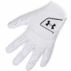 Under Armour Spieth Tour Cabretta Leather Glove - White/Black