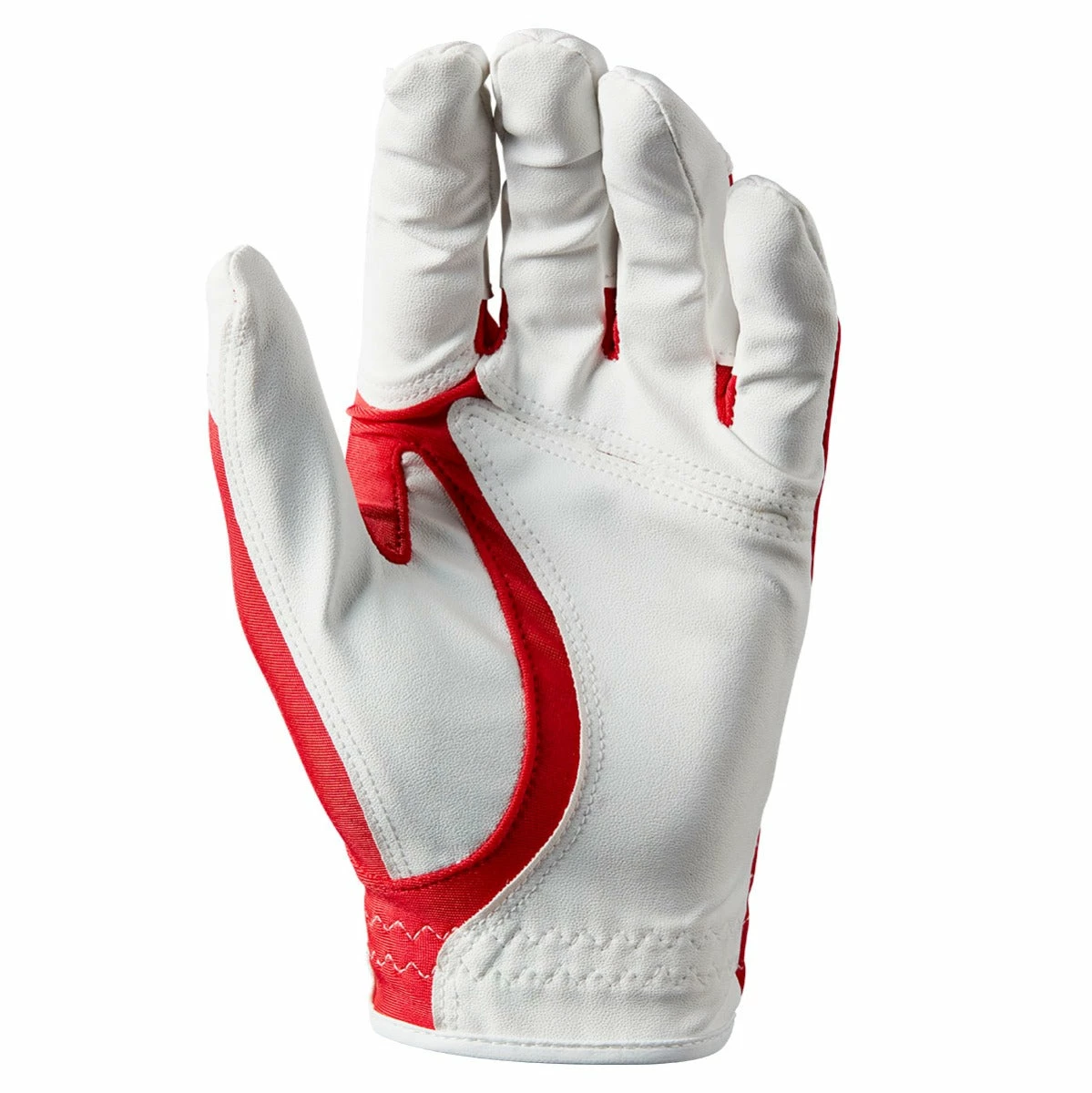 Wilson Staff Fit All Mens Golf Glove - Red/White - Image 2