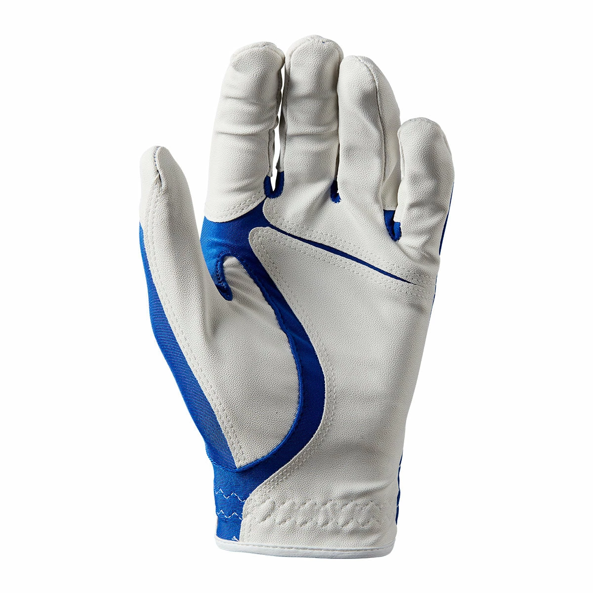 Wilson Staff Fit All Mens Golf Glove - Blue/White - Image 2