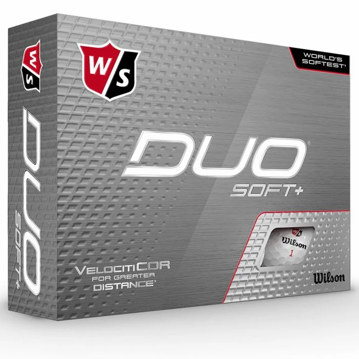Wilson Staff DUO Soft+ Golf Balls - White - 3 For 2! - Image 7