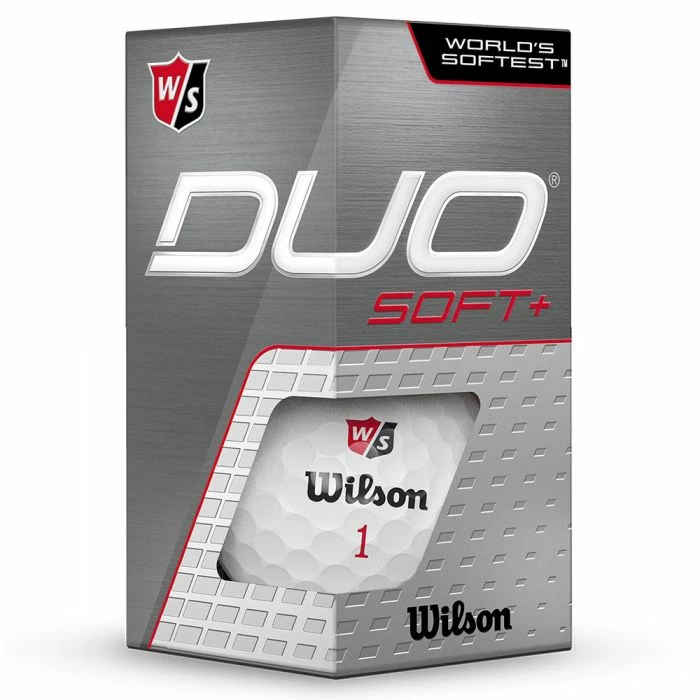 Wilson Staff DUO Soft+ Golf Balls - White - 3 For 2! - Image 4