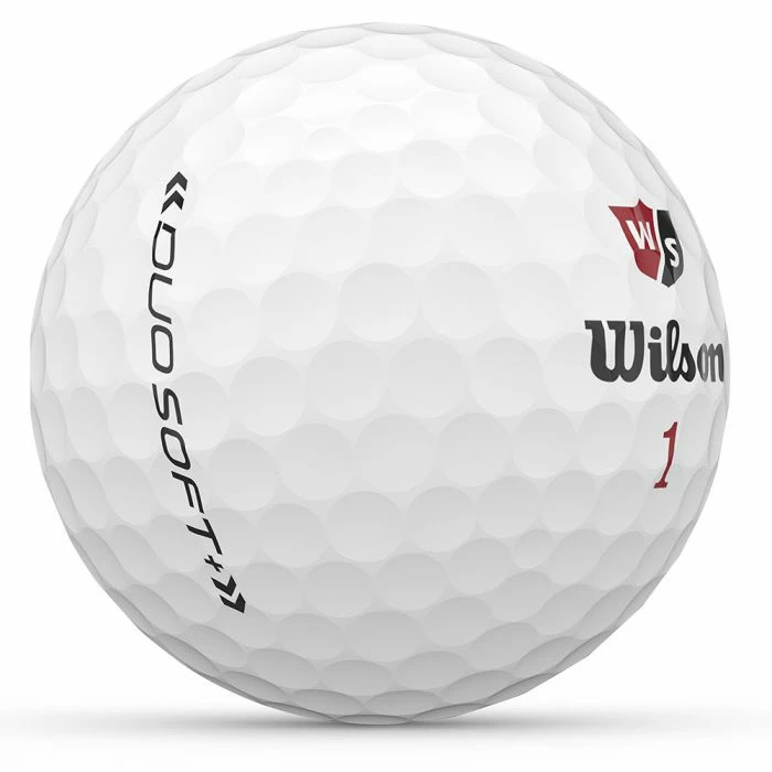 Wilson Staff DUO Soft+ Golf Balls - White - 3 For 2! - Image 2
