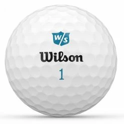 Wilson Staff DUO Soft+ White Ladies Golf Balls - 12 Pack
