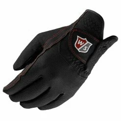Wilson Staff Rain Gloves (Pair) - Black