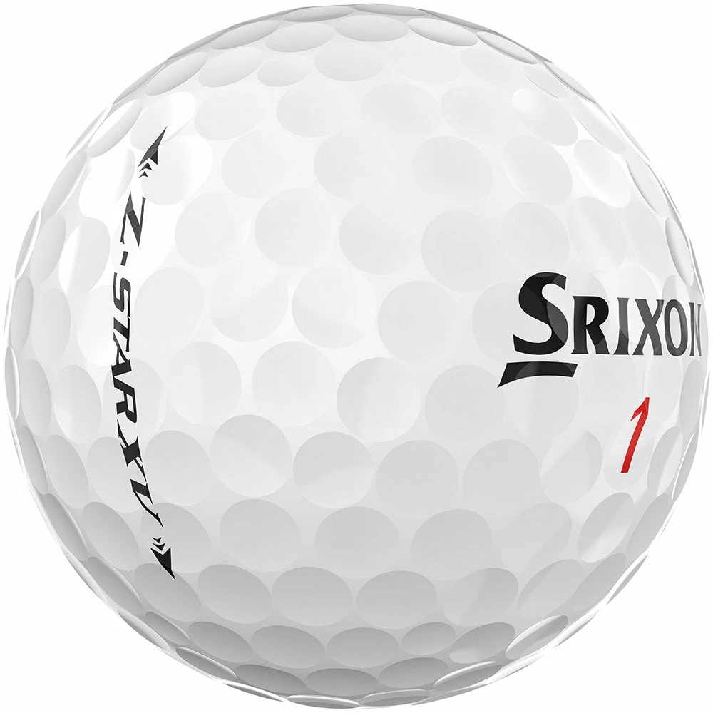 Srixon Z-Star XV 7 Golf Balls - Pure White - 12 Pack - Image 3